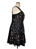 City Studio 100% Polyester Print Black Cocktail Dress Size 14W - photo 4
