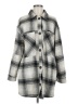 Miss Love Plaid Gray Coat Size M - photo 1