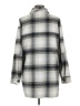 Miss Love Plaid Gray Coat Size M - photo 2