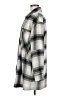 Miss Love Plaid Gray Coat Size M - photo 5