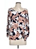 Espresso Pink 3/4 Sleeve Blouse Size L - photo 1