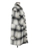 Miss Love Plaid Gray Coat Size M - photo 4