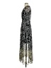 Moulinette Soeurs 100% Polyester Print Black Casual Dress Size 2 - photo 5