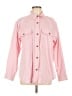Universal Thread 100% Cotton Pink Long Sleeve Button-Down Shirt Size M - photo 1