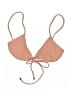 Assorted Brands Solid Tan Swimsuit Top Size L - photo 1