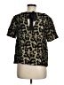 Hutch Brown Short Sleeve Blouse Size M - photo 2
