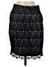 Ann Taylor LOFT 100% Polyester Black Formal Skirt Size 0 - photo 1