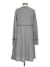 Simple Houndstooth Gray Casual Dress Size S - photo 2