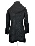 Via Spiga 100% Polyester Black Coat Size S - photo 2