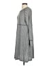 Simple Houndstooth Gray Casual Dress Size S - photo 5