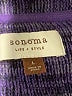 SONOMA life + style Purple Pullover Sweater Size L - photo 7
