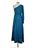 Kirundo 100% Polyester Solid Blue Casual Dress Size S - photo 2