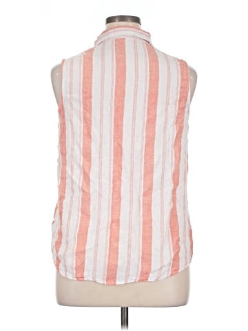 Time and Tru Sleeveless Button-Down Shirt (view 2)