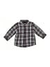 Mayoral Plaid Blue Long Sleeve Button-Down Shirt 6-9 MO / 9 MO - photo 1