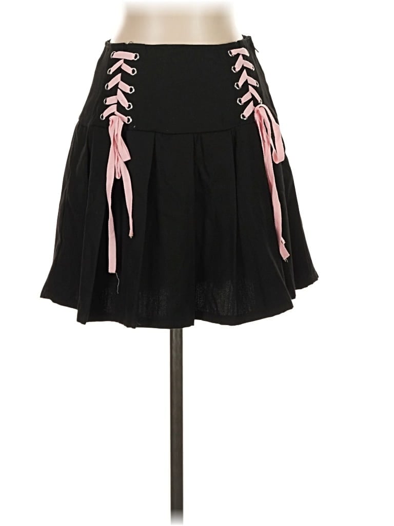 Pre-owned Hot Topic Casual Skirt In Black