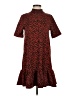 Zara Animal Print Brown Casual Dress Size S - photo 1