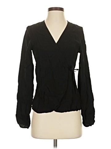 James Perse Long Sleeve Blouse (view 1)