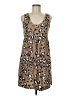 Shein Animal Print Tan Casual Dress Size 8 - 10 - photo 1