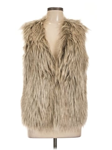 Cupcakes & Cashmere Faux Fur Vest (view 1)