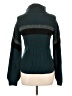 Generation Love Chevron-herringbone Teal Turtleneck Sweater Size L (estimated) - photo 2