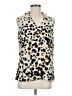 CAbi 100% Polyester Ivory Vest Size M - photo 1