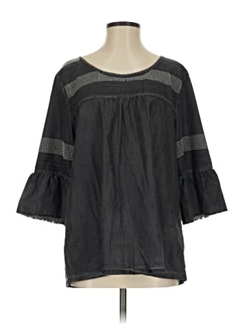 MONORENO 3/4 Sleeve Blouse (view 1)