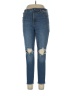 Old Navy Hearts Blue Jeans Size 12 - photo 1