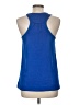 Timing 100% Polyester Blue Sleeveless Top Size M - photo 2
