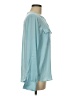Simply Vera Vera Wang 100% Polyester Teal Long Sleeve Blouse Size M - photo 4