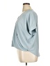 Zenana 100% Polyester Blue Short Sleeve Blouse Size XL - photo 5