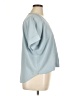 Zenana 100% Polyester Blue Short Sleeve Blouse Size XL - photo 4