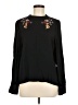 Twinset Black Long Sleeve Blouse Size M (estimated) - photo 1
