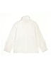 YuanLu Solid Ivory Long Sleeve Button-Down Shirt Size 5 - photo 2