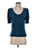 Assorted Brands Teal Blue Short Sleeve Top Size XS - photo 1