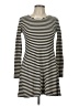 Assorted Brands Stripes Black Casual Dress Size 12 - photo 1