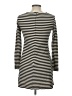 Assorted Brands Stripes Black Casual Dress Size 12 - photo 2