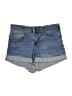 Hot Kiss Blue Denim Shorts Size 7 - photo 1