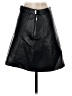 Zara Basic 100% Viscose Black Faux Leather Skirt Size S - photo 2