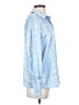 Halogen 100% Polyester Blue Long Sleeve Blouse Size S - photo 4