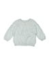 Old Navy Chevron-herringbone Silver Pullover Sweater Size 6-12 mo - photo 1