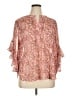 Vince Camuto Pink 3/4 Sleeve Blouse Size XL - photo 1