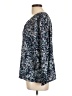 Jessica Simpson Blue Long Sleeve Blouse Size L - photo 5