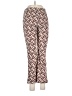 Originality Print Brown Casual Pants Size M - photo 1