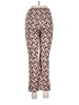 Originality Print Brown Casual Pants Size M - photo 2