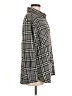 Potter's Pot 100% Polyester Plaid Gray 3/4 Sleeve Blouse Size M - photo 4