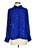 Zara Blue 3/4 Sleeve Blouse Size S - photo 1