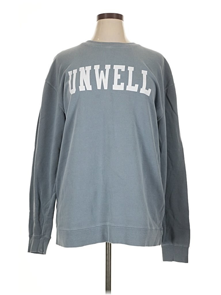 Pre-owned Independent Trading Company Sweatshirt In Blue
