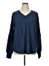 BTFBM Blue Long Sleeve Blouse Size XL - photo 1