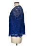 J.Crew Blue Short Sleeve Blouse Size M - photo 5
