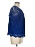 J.Crew Blue Short Sleeve Blouse Size M - photo 4
